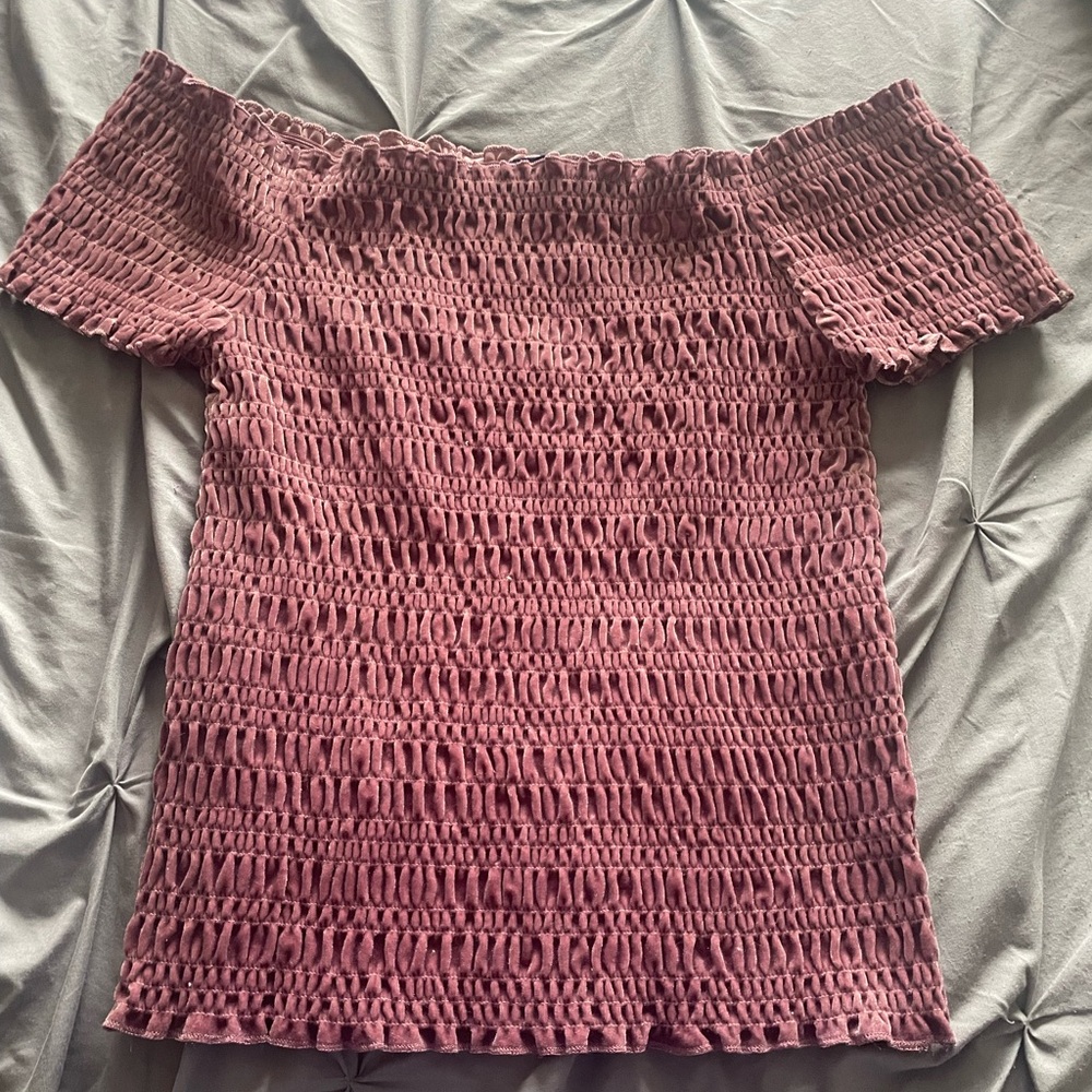 Aeropostale off the shoulder top